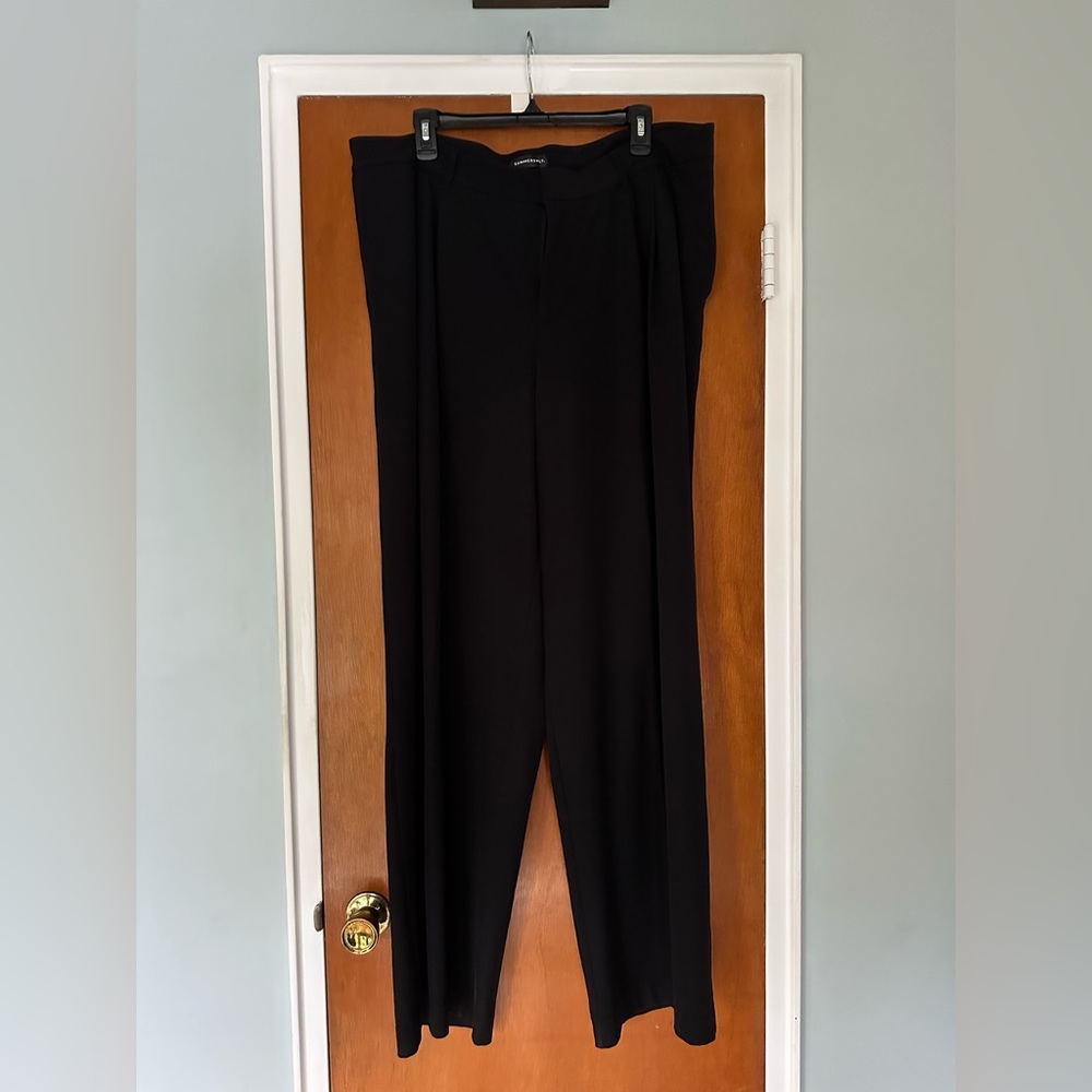 Summersalt Classic Black Wide-Leg Pants